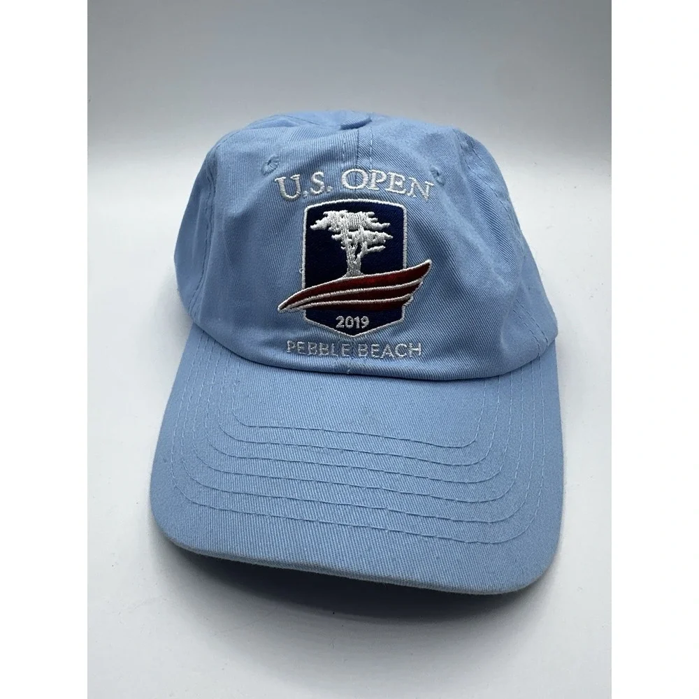 Men's Adjustable Strap Baseball Cap USGS - US OPEN Pebble Beach‎ 2019 Dad Hat